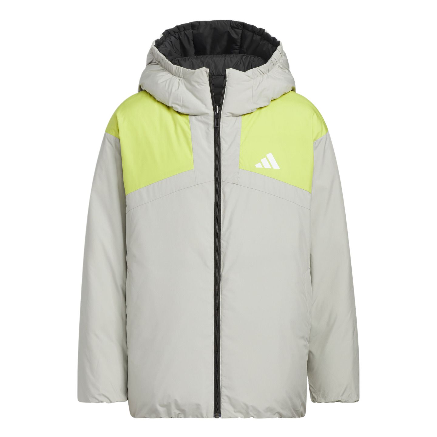 Пуховик adidas Reversible Down (черный)