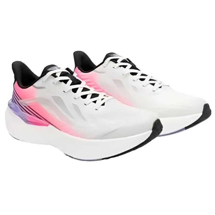QIAODAN Wixing 14 Running Shoes Men’s Low Top Birch White/Dazzling Pink