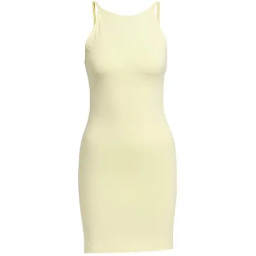 Adidas Originals Hot Girl Collection SS23 Slip Dress Women's Yellow