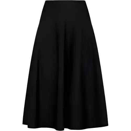 THE ROW Casual Long Skirts Women's Black Moderate Long Other