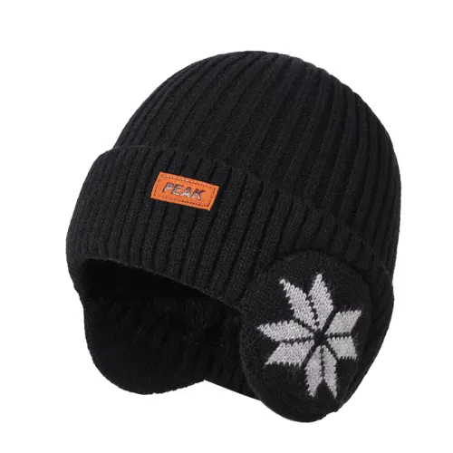 Keep warm ski travel sports velvet knitted hat for traveling for men and women, for running, for beloved
