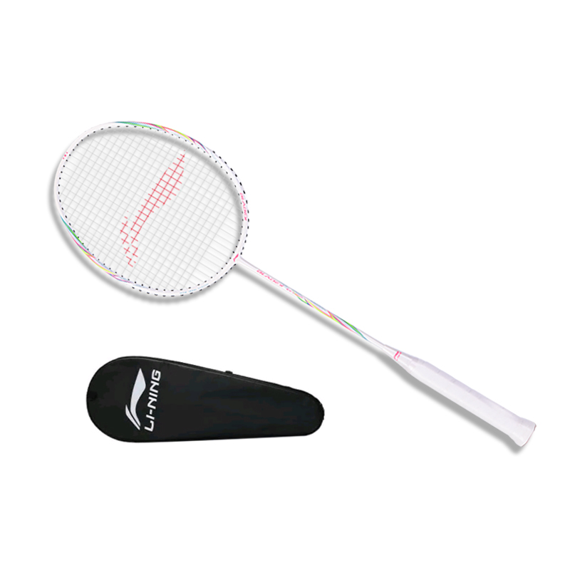 Li Ning Sharp Arrow Full Carbon Badminton Rackets Speed Type Enhanced Swing Speed Entry level 5U Strung