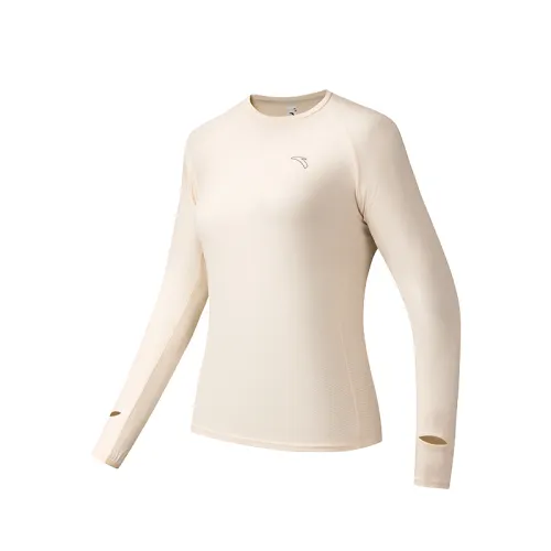 Anta Running Collection T Shirt Women's Vanilla Ecru