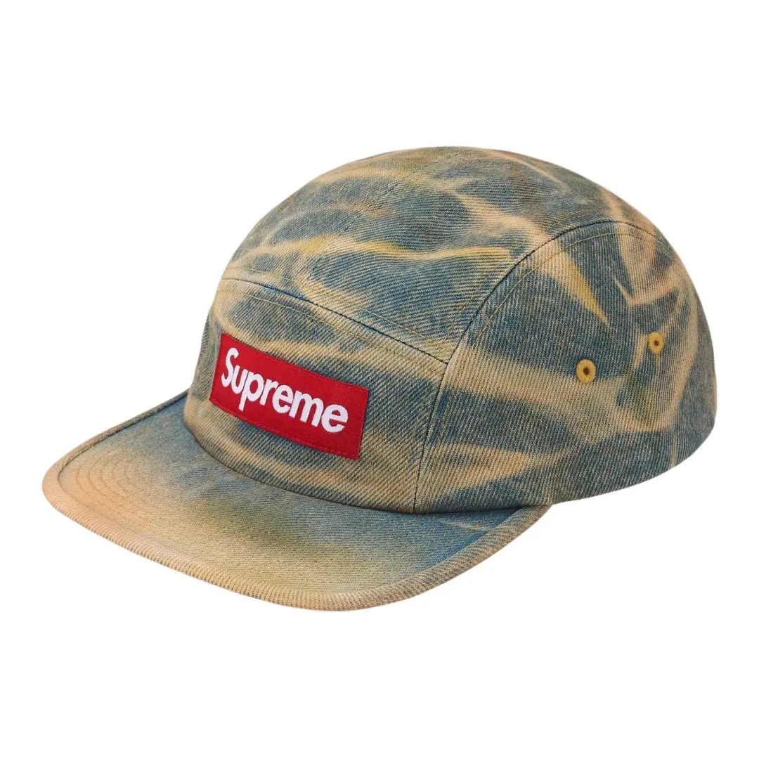 Supreme logo-patch baseball cap