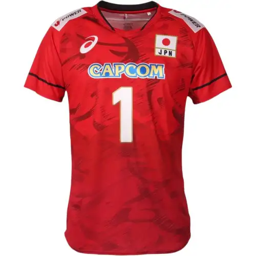 ASICS Volleyball Jerseys Unisex Red Moderate