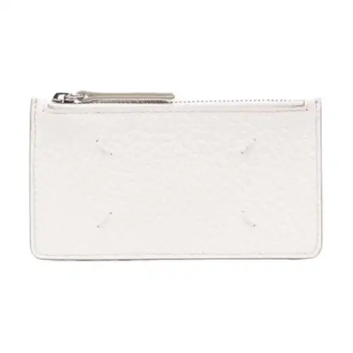 Maison Margiela Calfskin Wallet Women's White