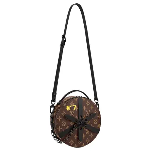 LOUIS VUITTON Wheel Box Monogram Brown