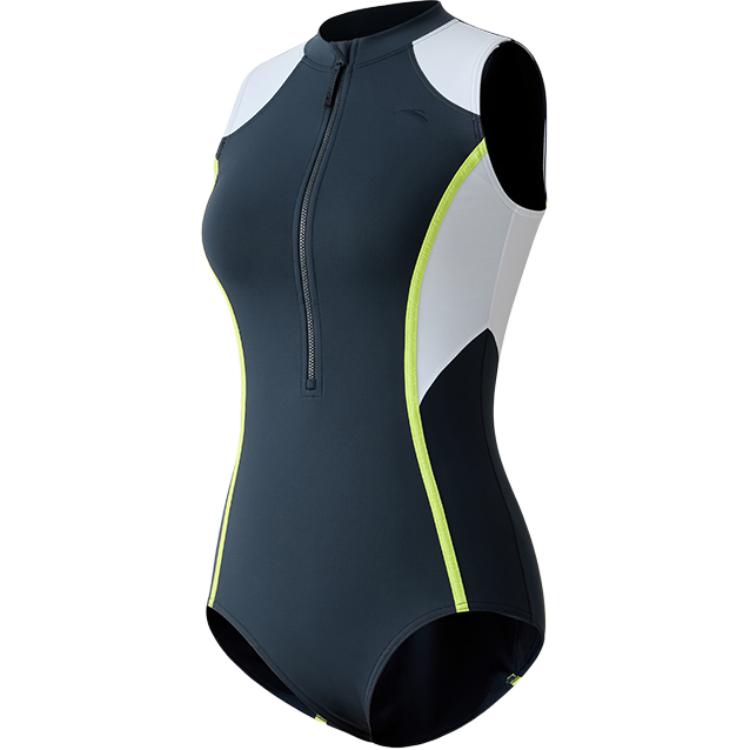 Anta One piece Swimsuit Women’s Dark Blue/Ecru