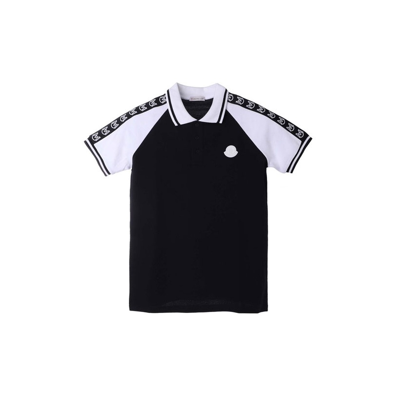 Футболка Moncler Polo (черная)