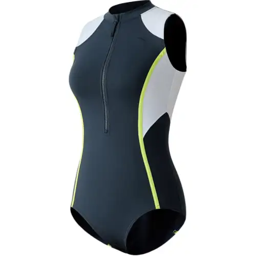 Anta One piece Swimsuit Women's Dark Blue/Ecru