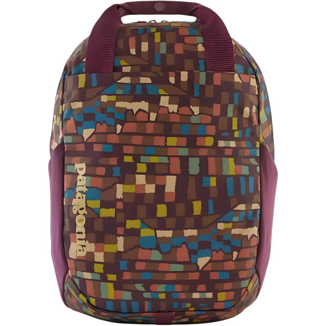 Patagonia Atom 20L Outdoor Bags Polyester Night Plum Flower Unisex