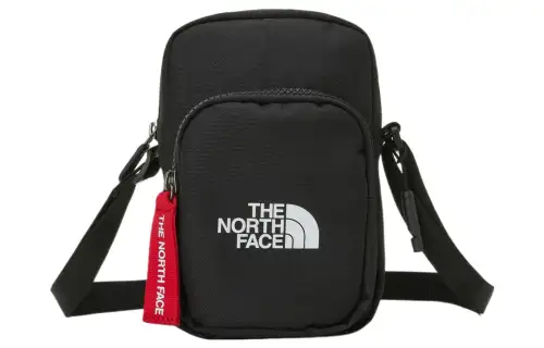 THE NORTH FACE 0.9L Shoulder Bag, Crossbody Bag, Outdoor Bag Recycled Polyester Black Unisex