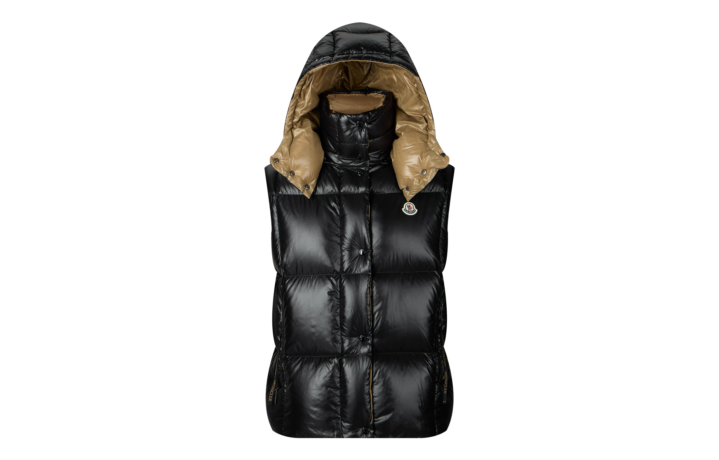 Женский жилет Moncler (черный)