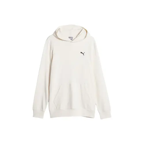 PUMA Sweatshirts Men's Ecru Hooded Moderate Other
