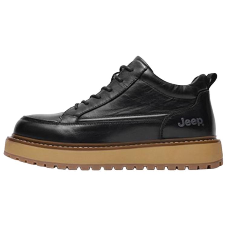 Мужские ботинки Jeep Leather Boots (черные)