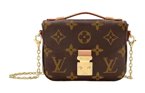 LOUIS VUITTON Micro Métis Monogram Canvas Brown
