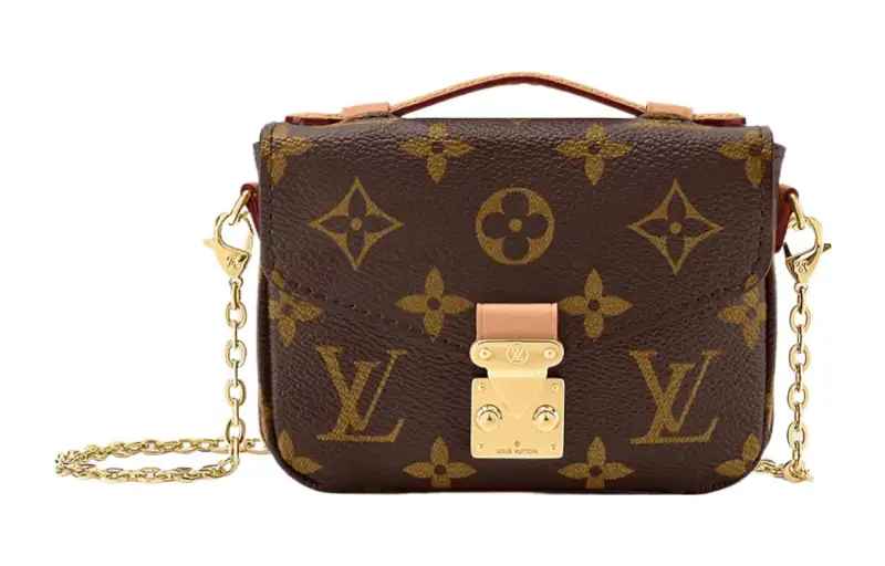 LOUIS VUITTON Micro Métis Monogram Canvas Brown