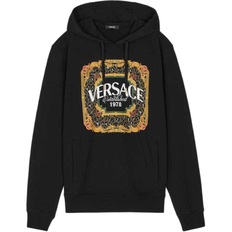 Мужская худи VERSACE FW25 (черные)