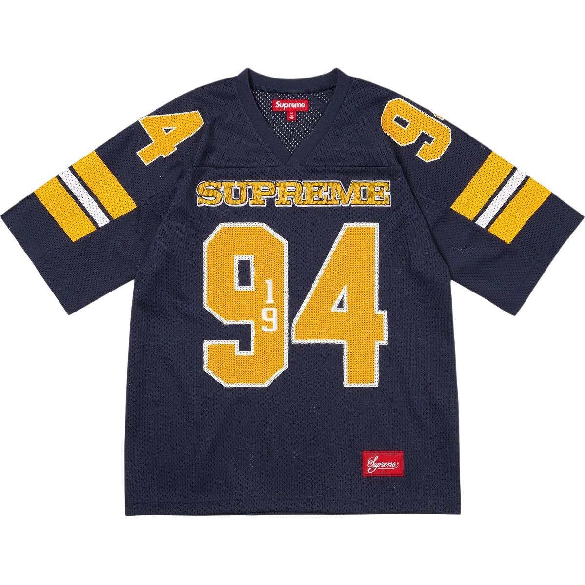 Supreme Sequin Football jersey T-shirt