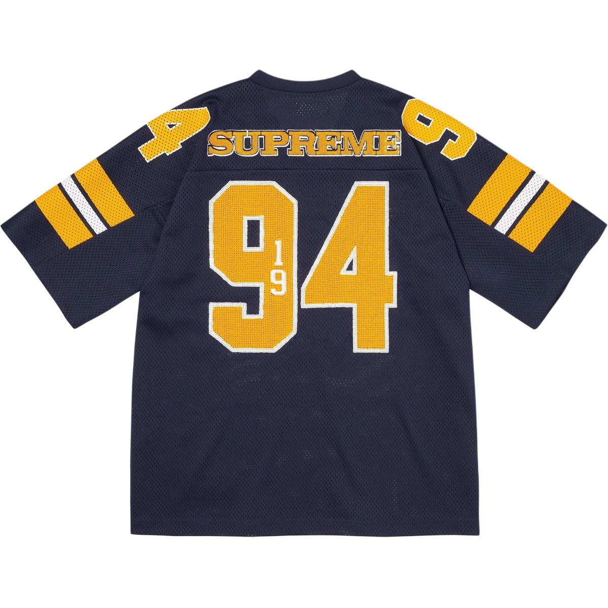 Supreme Sequin Football jersey T-shirt