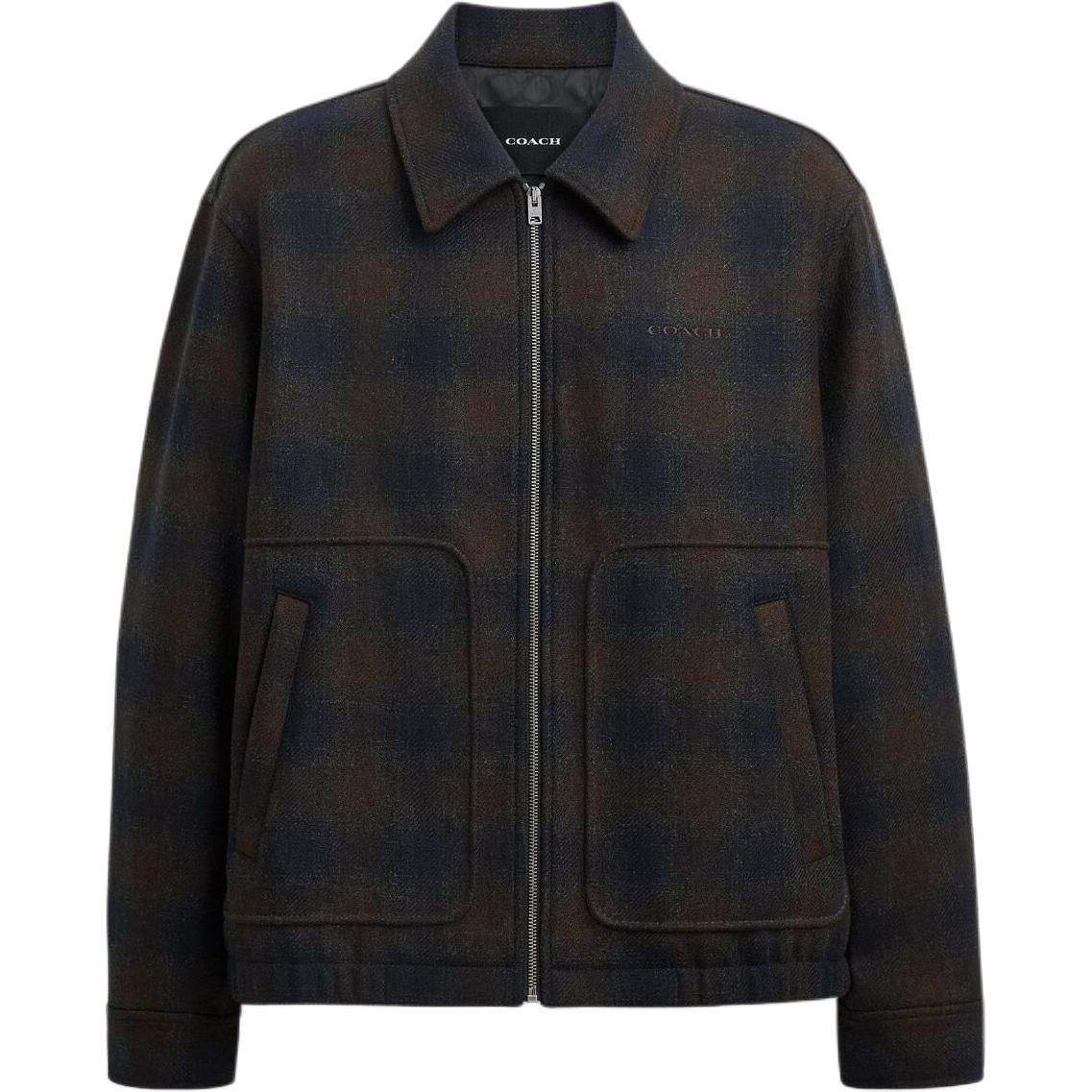 Мужская куртка COACH FW25 (в клетку)