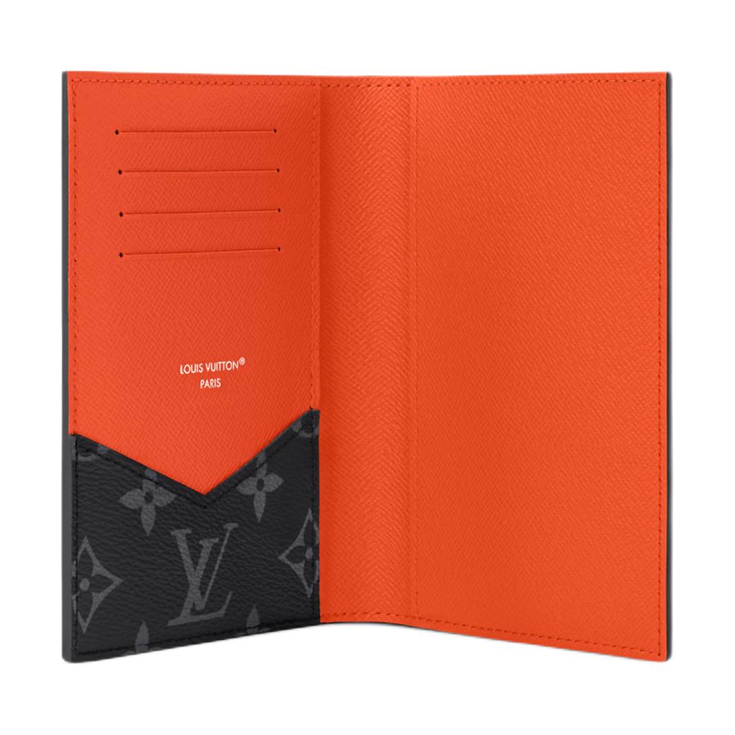 Мужская сумка Louis Vuitton Monogram Eclipse (оранжевая) — фото 4