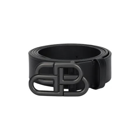 Bb logo-buckle belt