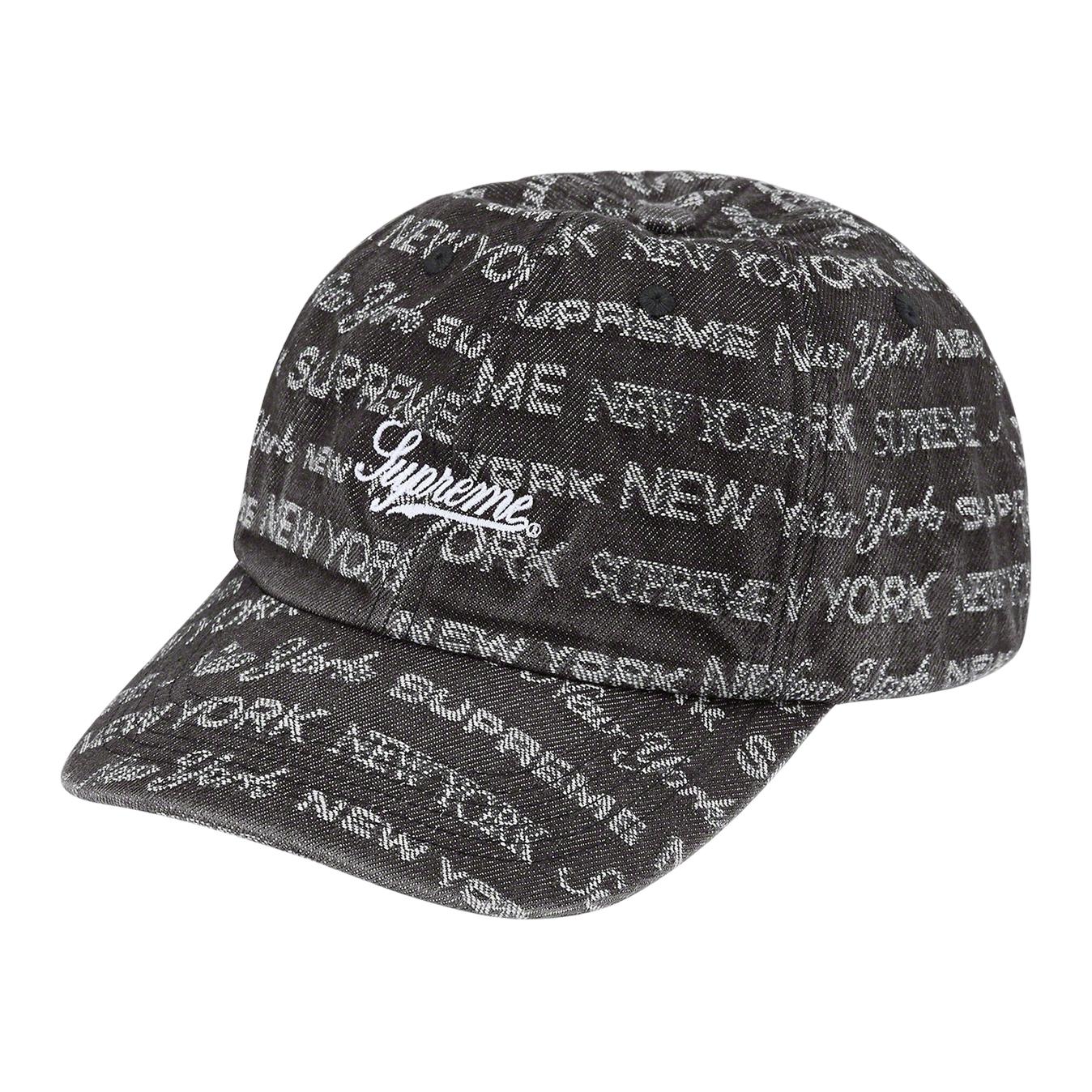 Кепка Supreme Jacquard Denim 6-Panel (разноцветная)