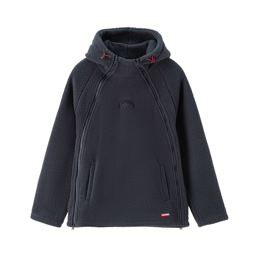 Худи SPRAYGROUND Fleece Hoodie (черное)