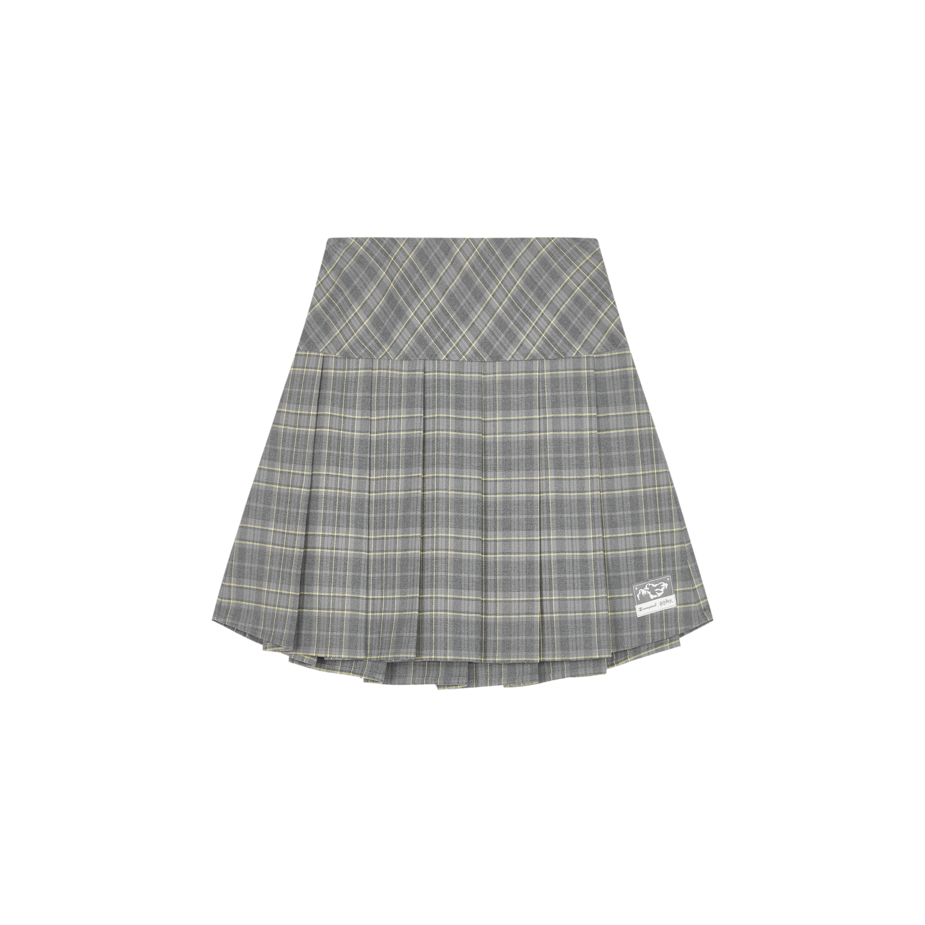 Женская юбка Champion x HARRY POTTER Plaid Skirt (коричневая в клетку)