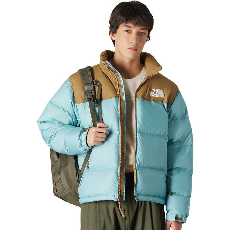 Пуховик The North Face Icon Nuptse 700 (бежевый) — фото 4