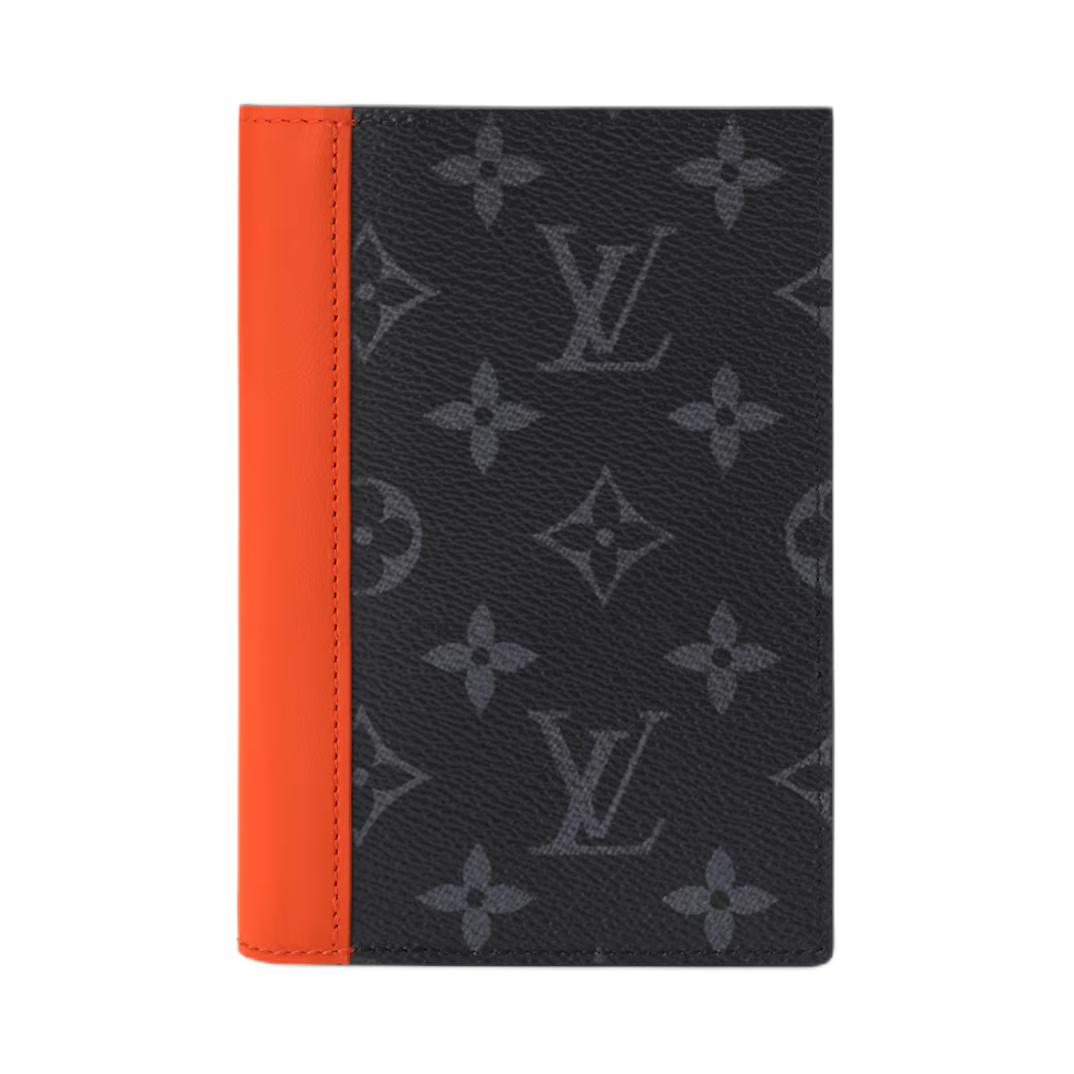 Мужская сумка Louis Vuitton Monogram Eclipse (оранжевая)