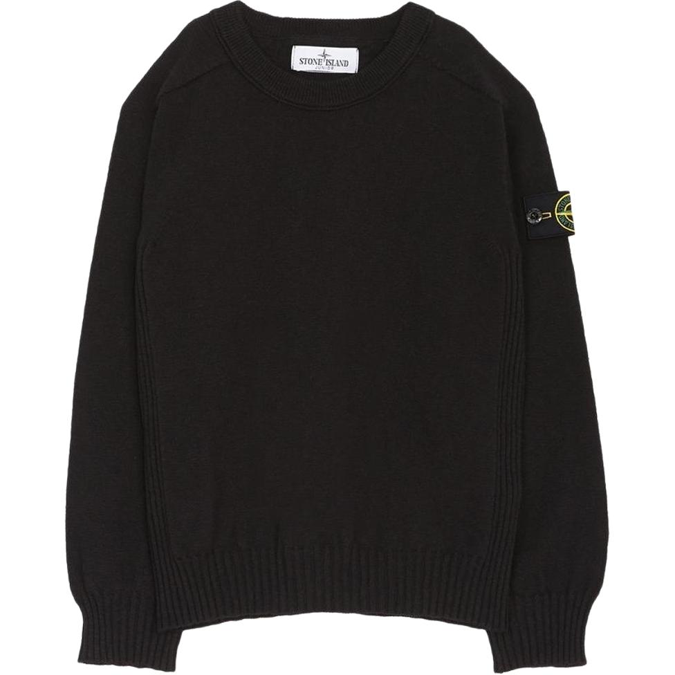 Детский джемпер STONE ISLAND (черный)