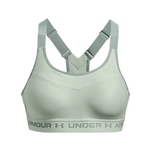 Under Armour Crossback Sleeveless Sports Shirts Women's Green Other