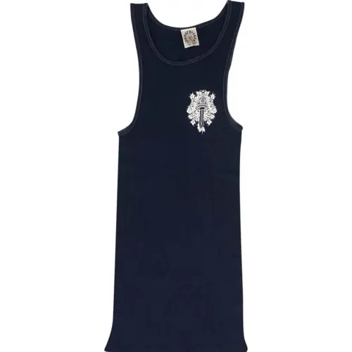 Chrome Hearts SS23 Tank Top Unisex Marine Blue
