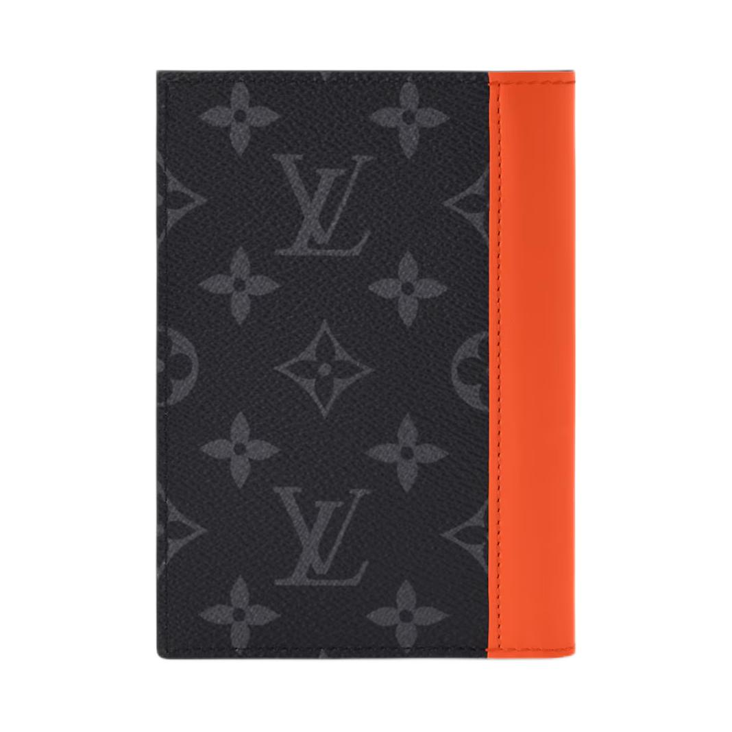 Мужская сумка Louis Vuitton Monogram Eclipse (оранжевая) — фото 3