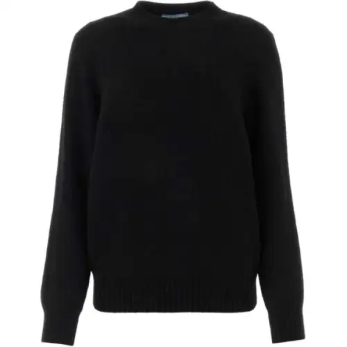 PRADA Triangle logo Wool Jumper