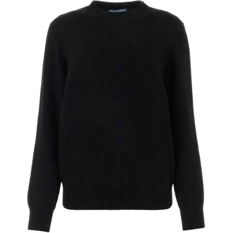 PRADA Triangle logo Wool Jumper