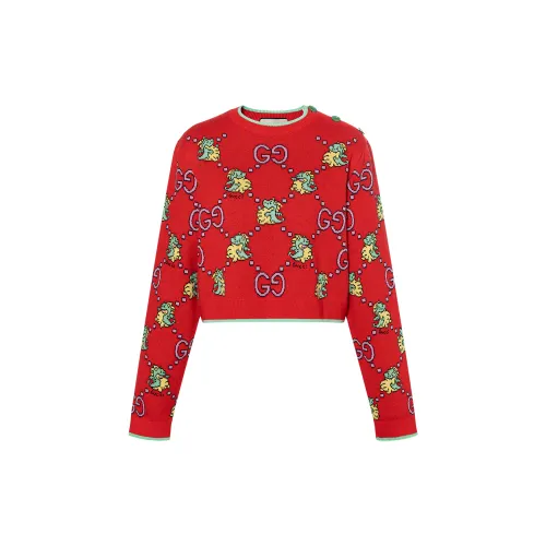 GUCCI Chinese New Year SS24 Sweater Women's Red