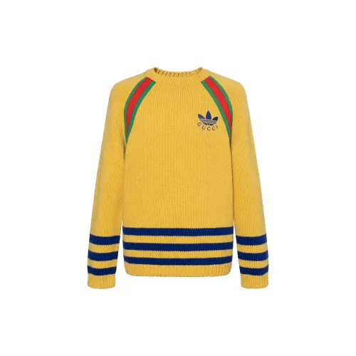 GUCCI x Adidas Originals FW22 Sweater Men's Yellow
