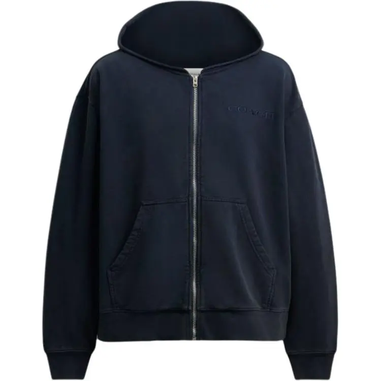 COACH Sweatshirts Men's Navy Hooded Moderate Other