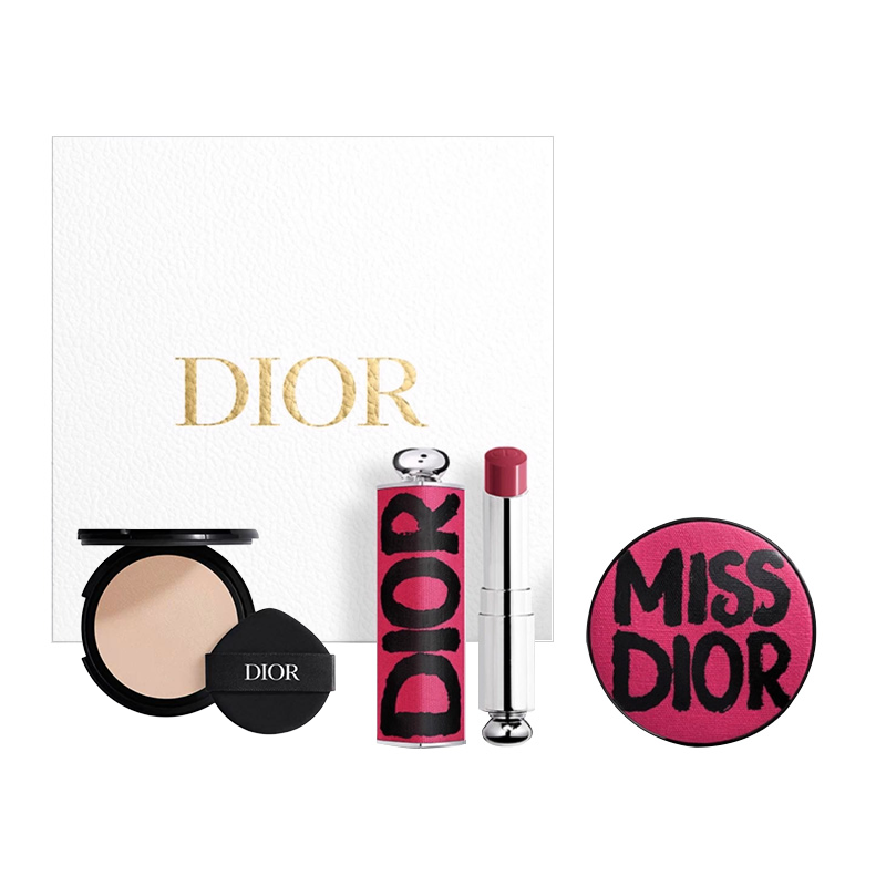 Набор косметики Dior (кремовый)