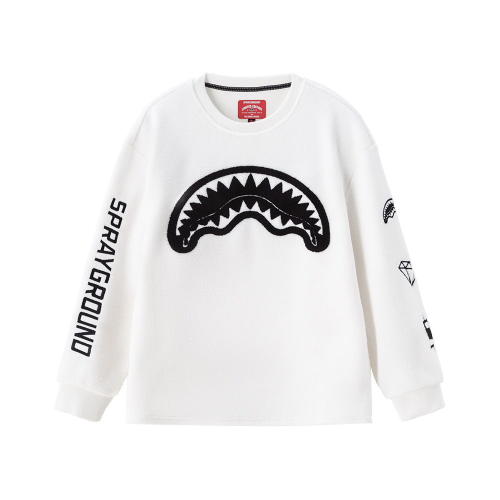 Худи SPRAYGROUND Акула (серое)