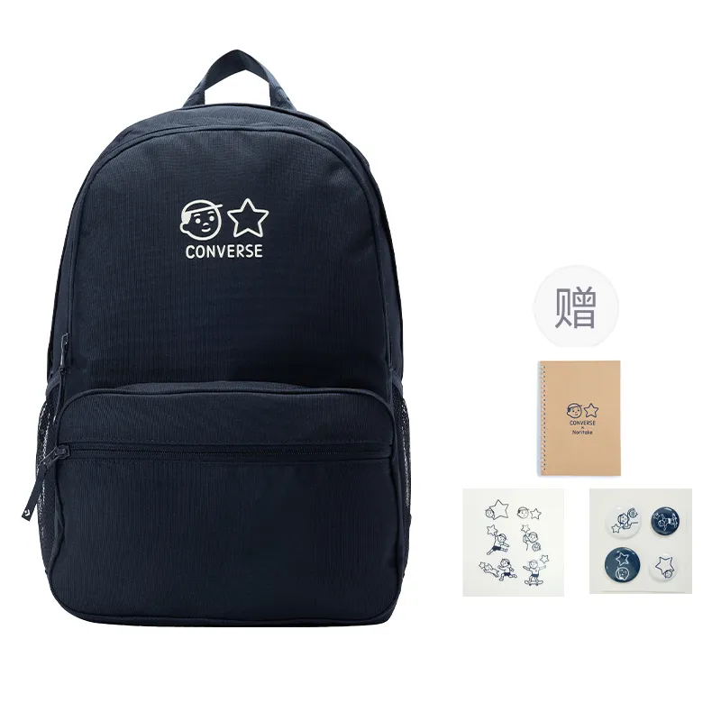 Converse Noritake/Tea Scoop Polyester Backpack Unisex Navy