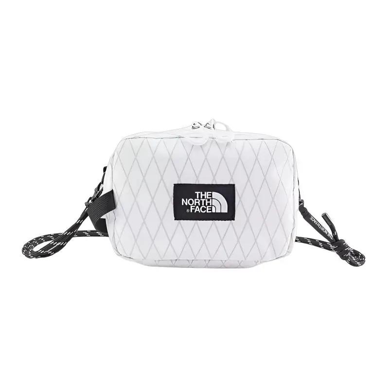 THE NORTH FACE 2.8L Mountaineering Bag Crossbody Bag Outdoor Bag Composite Technology Material Snow Peak White Unisex
