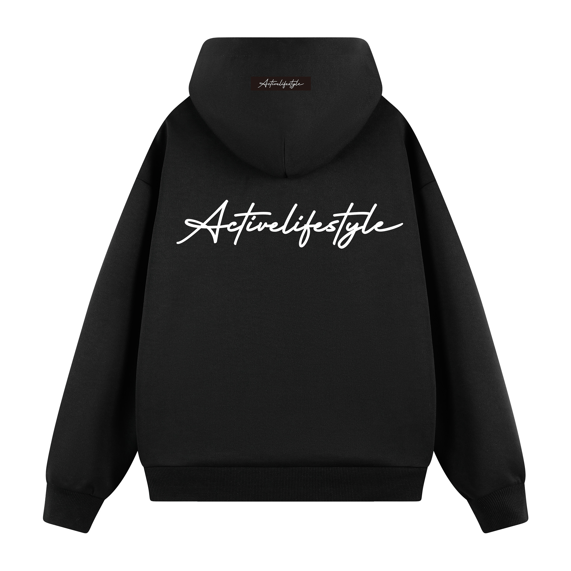 Худи 361° Lettering Logo Hoodie (черное)