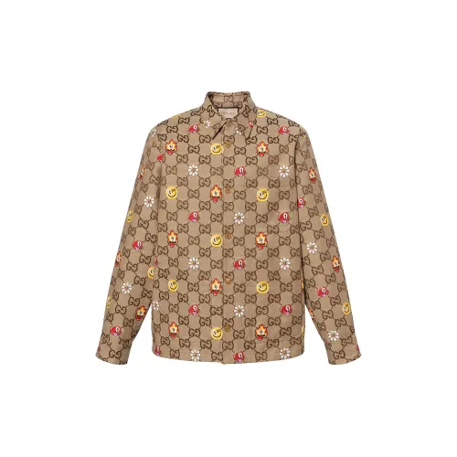 GUCCI Jackets & Coats Men's Umber