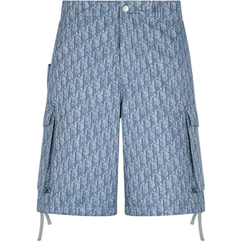 DIOR FW25 Casual Shorts Men's Blue
