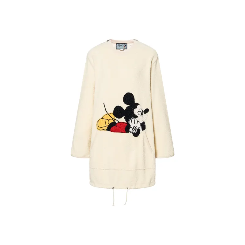 GUCCI x Disney Long Sleeved Dress Women's Ivory White