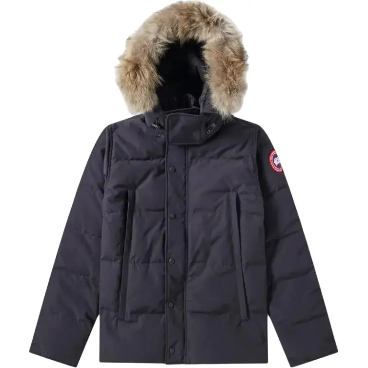 Canada Goose Wyndham Down Jacket Parka Coat, Winter Unisex Dark Blue